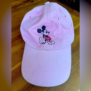 Pink Mickey Mouse Hat